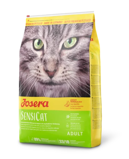 غذای خشک گربه جوسرا مدل SENSICAT وزن 10 کیلوگرم